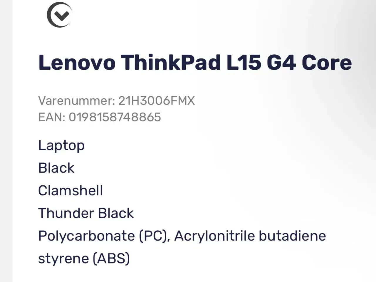 Billede 6 - Thinkpad L15 Gen 4
