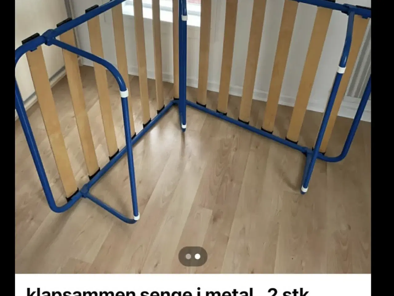 Billede 3 - Sammenklappelig gæsteseng 