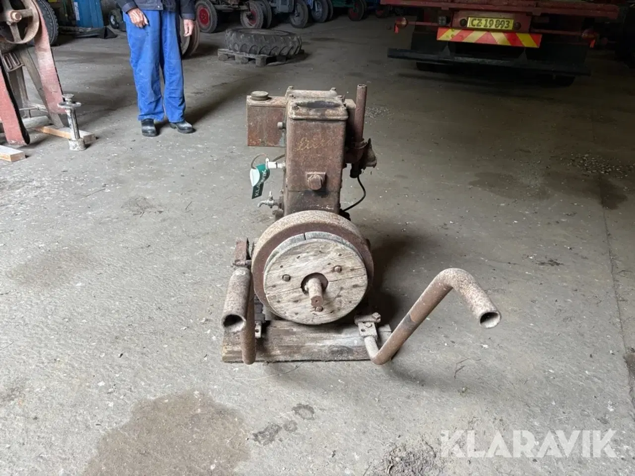Billede 4 - Stationær motor R.A.Lister