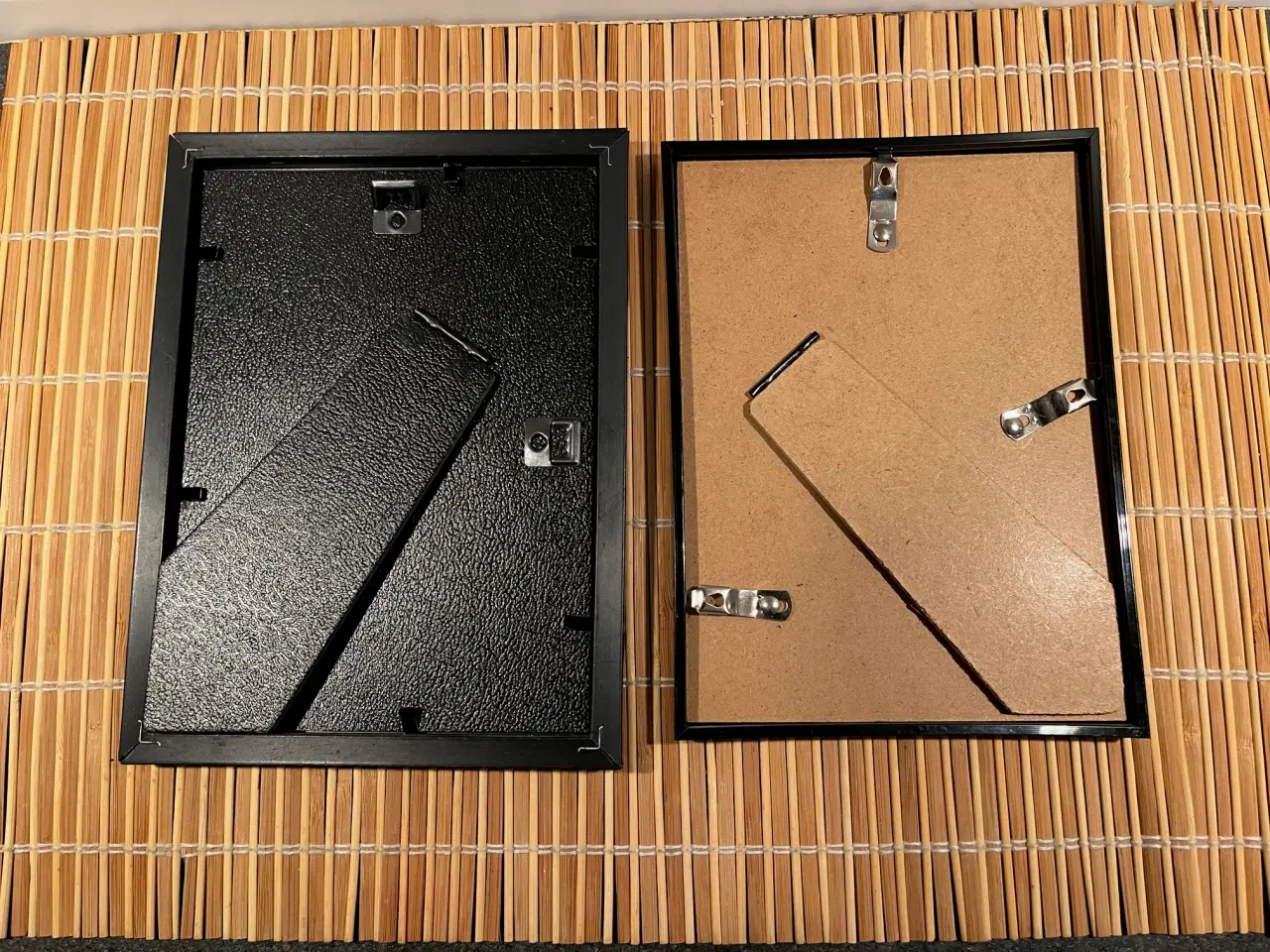 Billede 9 - 5 fotorammer med helt glas