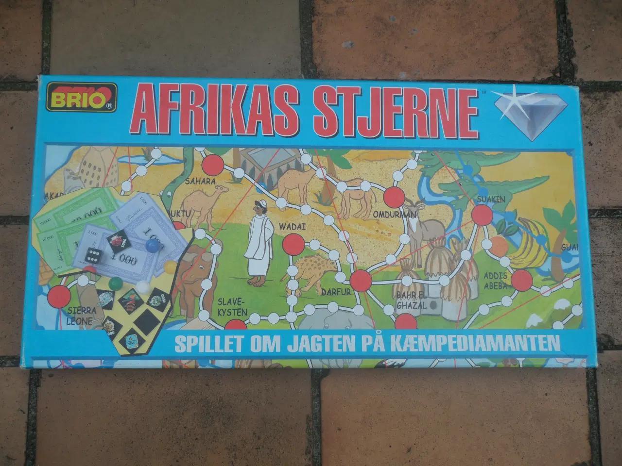 Billede 1 - Afrikas Stjerne Brætspil fra BRIO