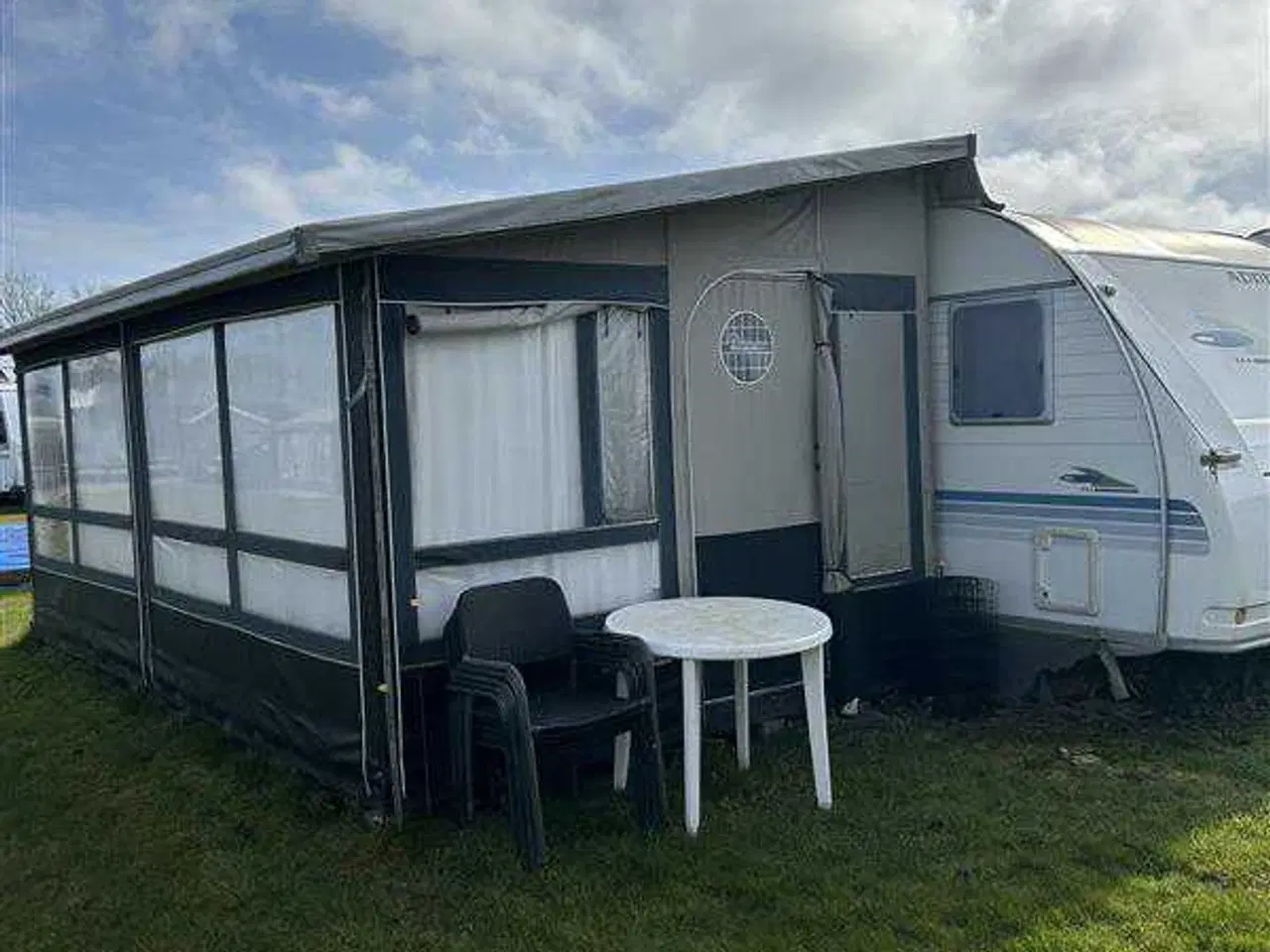 Billede 5 - Super fin campingvogn med helårstelt