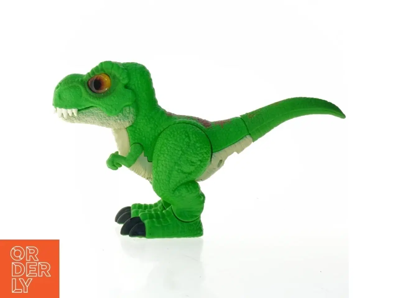 Billede 1 - Grøn dinosaur legetøjsfigur (str. 30 x 19 cm)