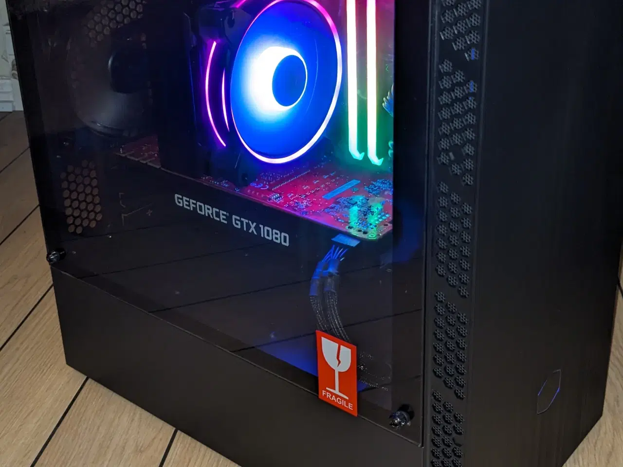 Billede 1 - Nybygget gamer-PC med Ryzen 5 5600X og GTX 1080