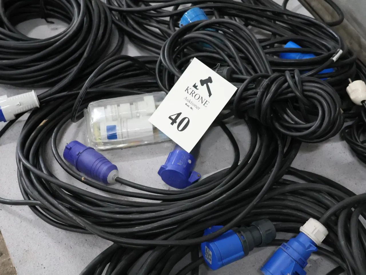 Billede 4 -  Div Strømkabler ass længder. 