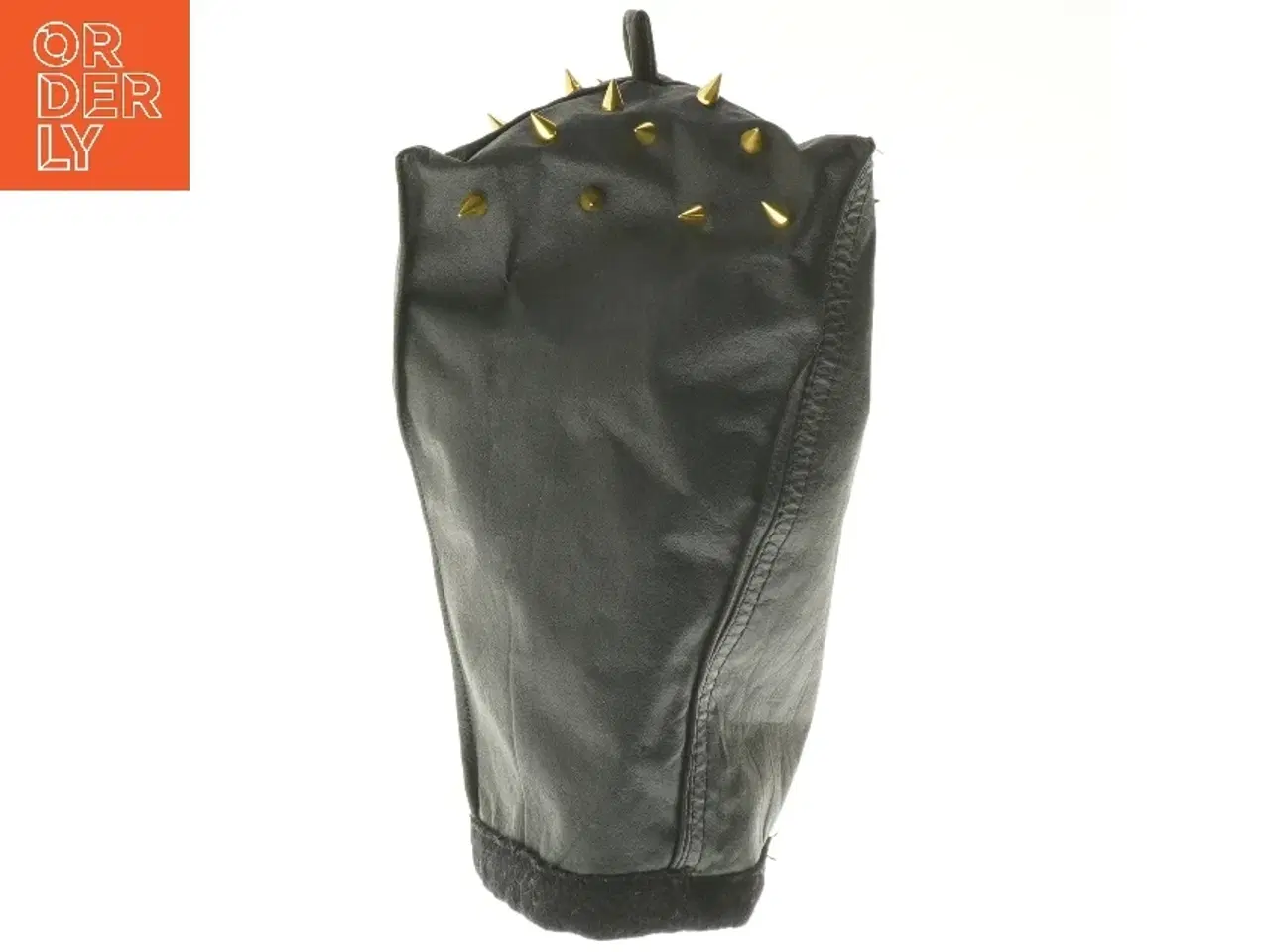 Billede 1 - Stempelkande Læderetui varmer med nitter (str. 25 cm)