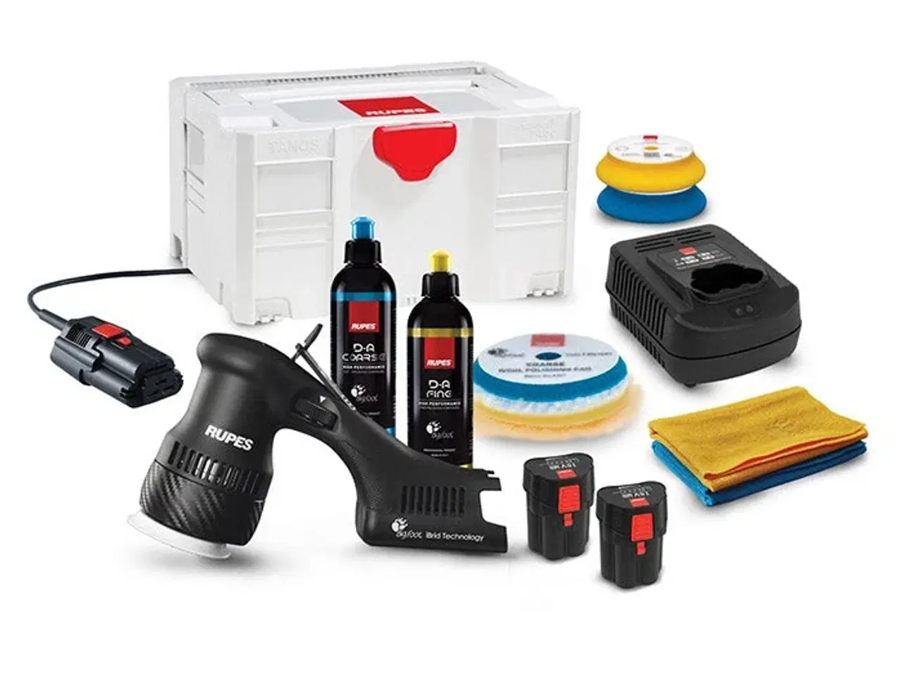 Billede 1 - Rupes HLR75 Mini polisher iBrid m. strømadapter