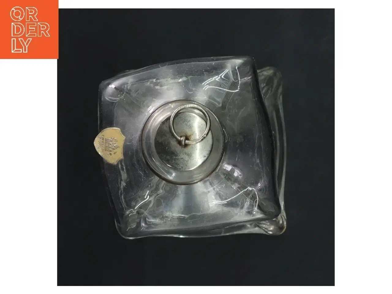 Billede 2 - Snapsekarafel med metalprop (str. 20x10 cm)