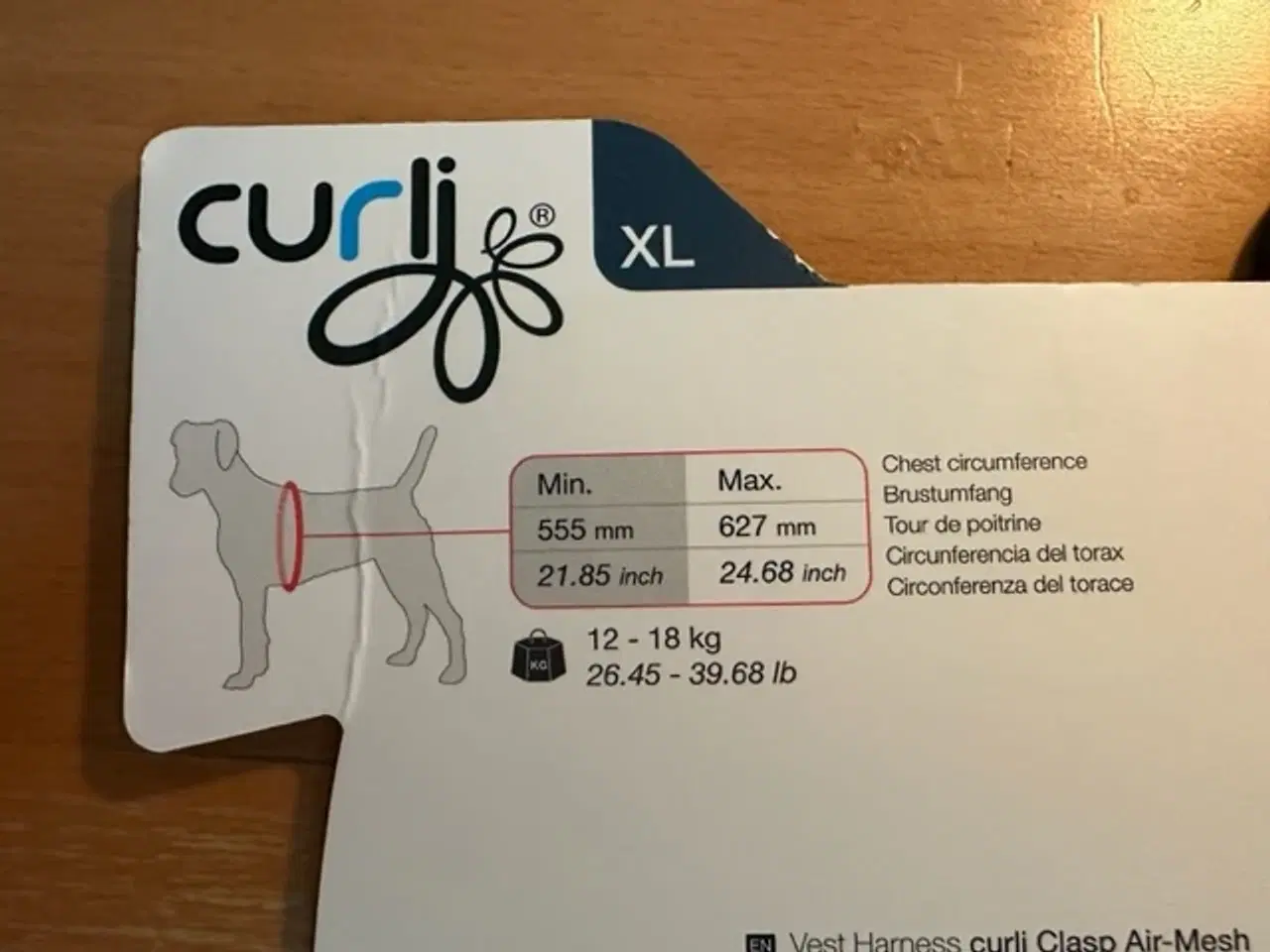 Billede 3 - VEST SELE curli Clasp Air-Mesh med kølende effekt