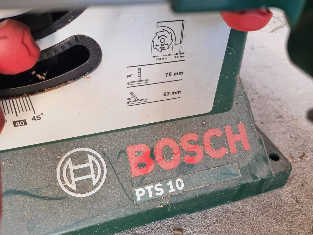 Billede 2 - Bosch PTS10 bordrundsav