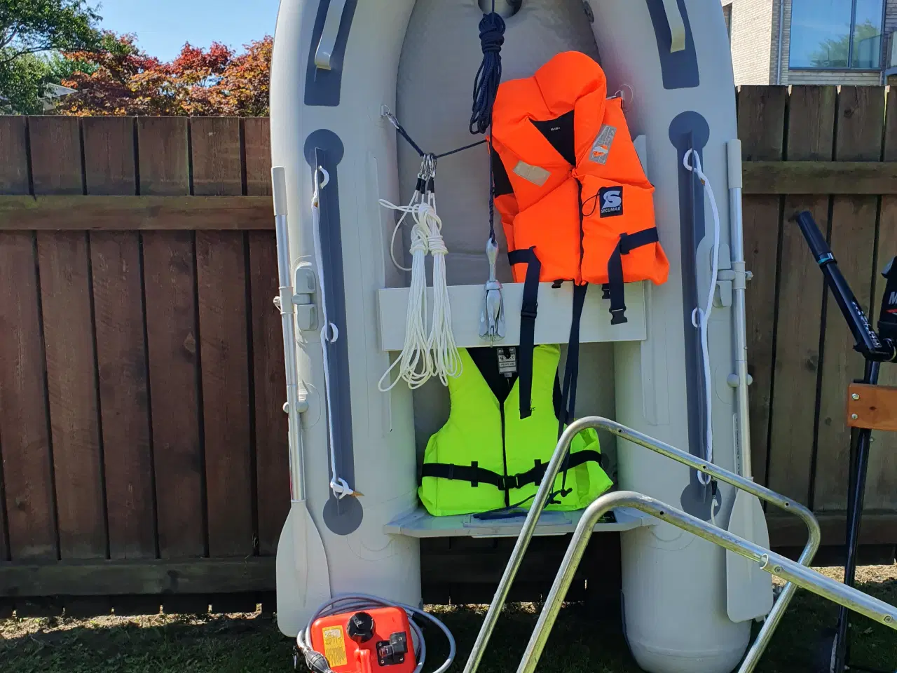 Billede 7 - Aquarib med Mercury 4 hk