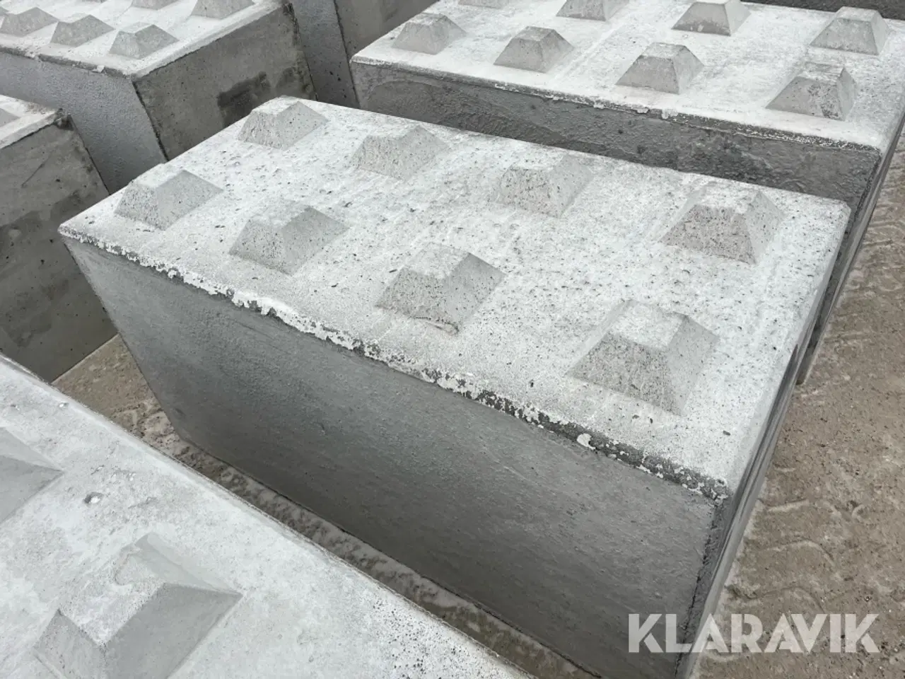 Billede 4 - Betonblokke / siloklodser 25 styk - 160x80x80cm