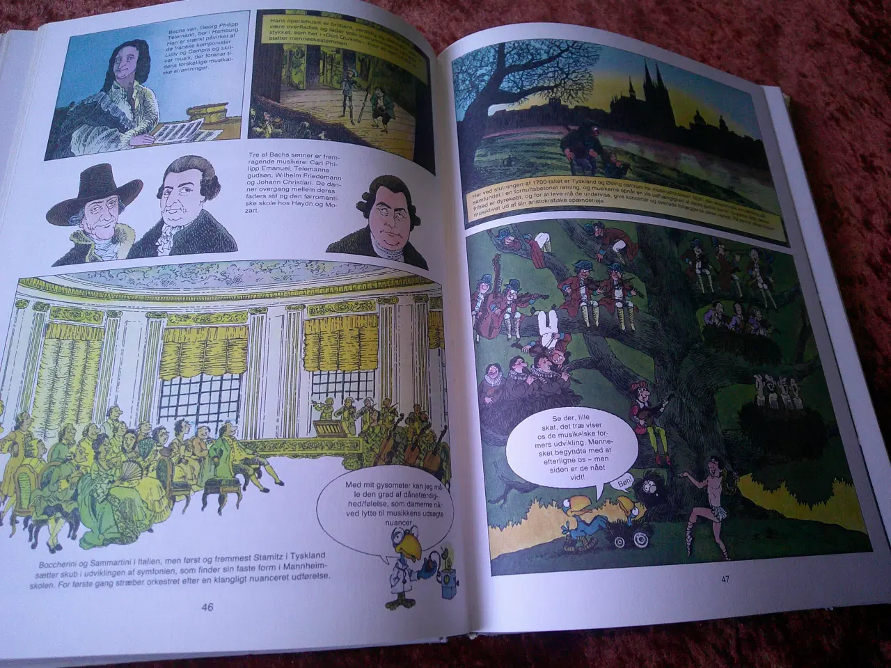 Billede 3 - Musikkens historie som tegneserie, Bernard Deyries