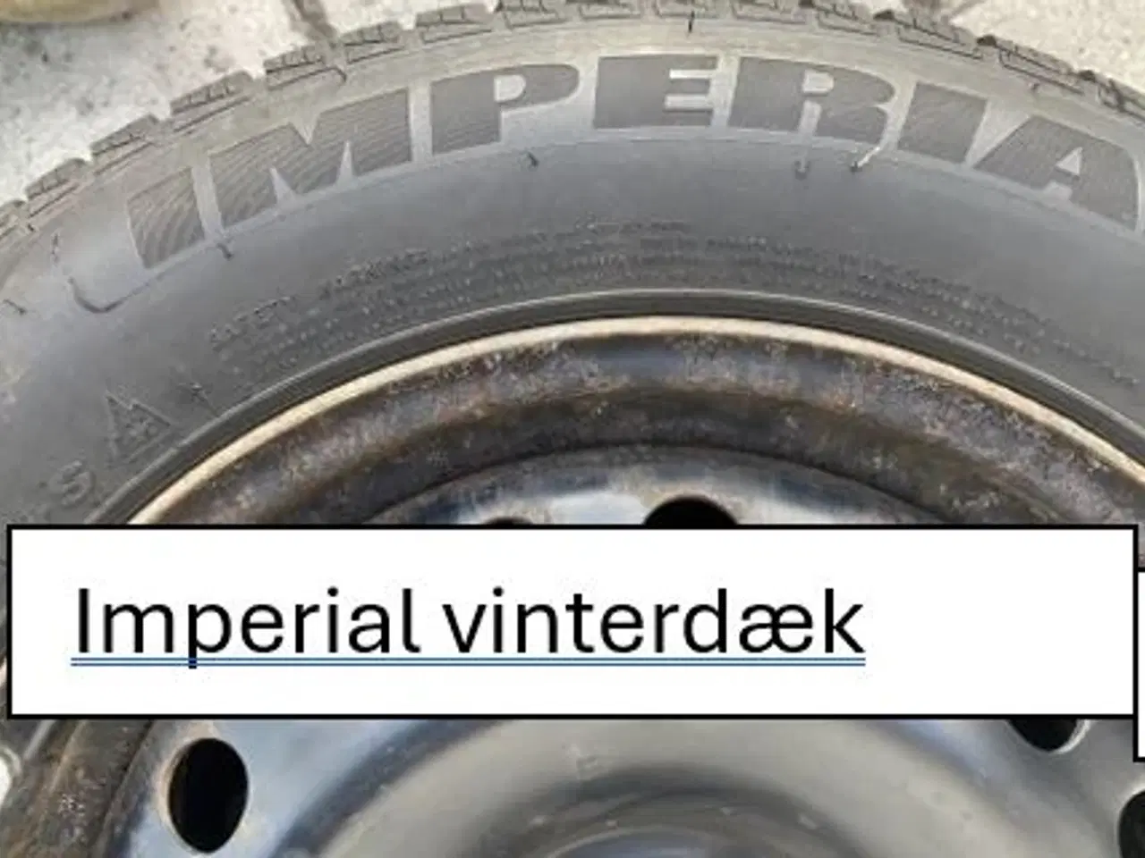 Billede 1 - 4 vinterdæk 205/60 R 16 , 