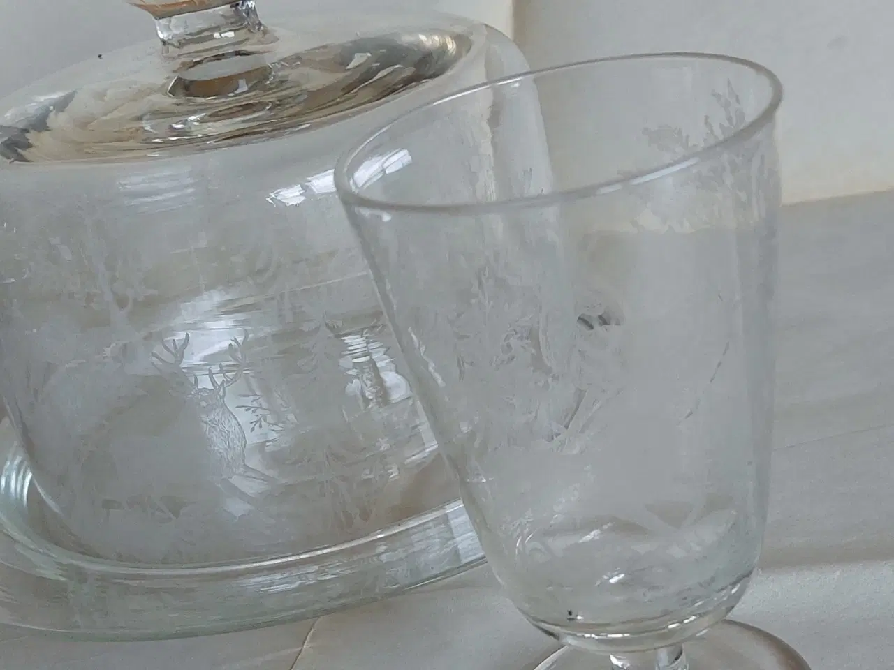 Billede 3 - HJORTEGLAS - KASTRUP GLASVÆRK - SAMLET PRIS