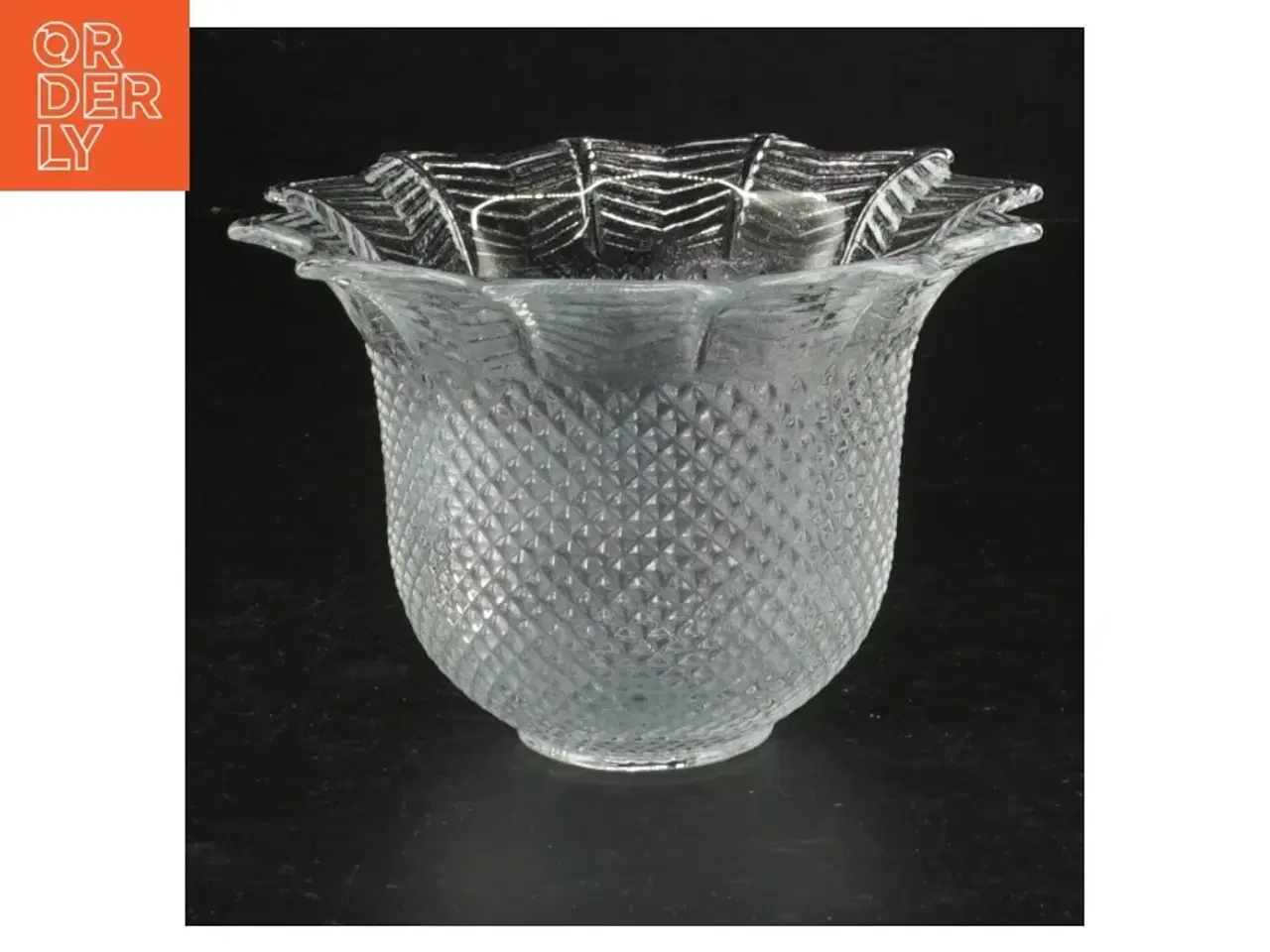 Billede 1 - Gennemsigtig glas skål