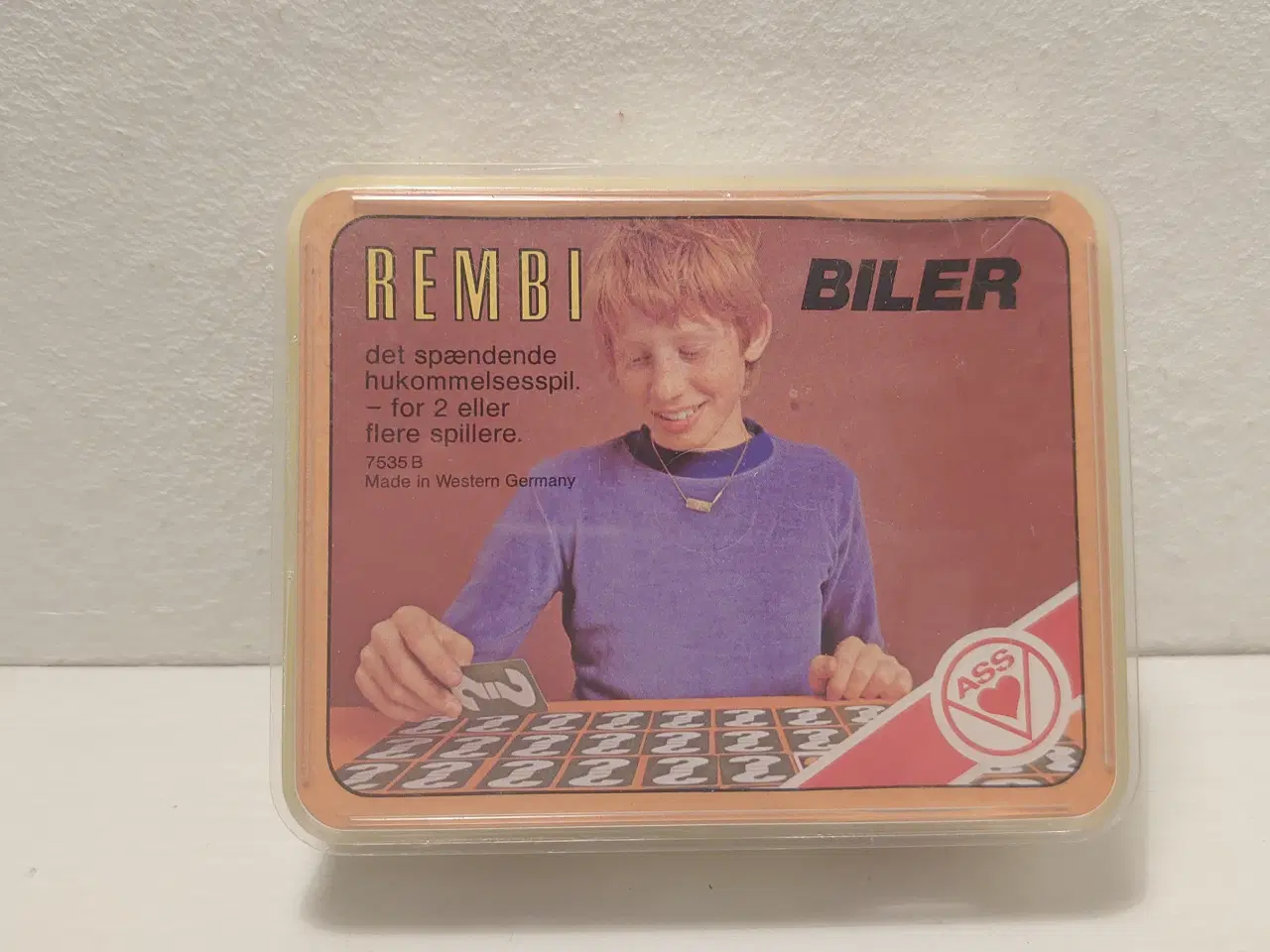 Billede 1 - Rembi biler. Huskekort fra ASS nr 7535B. Komplet.