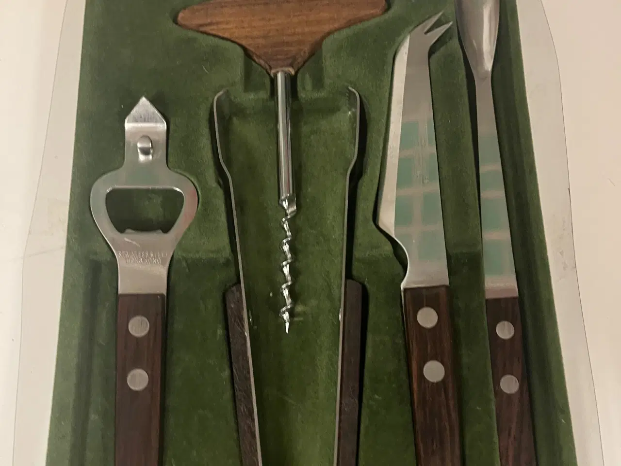 Billede 1 - Originalt barsæt med palisander