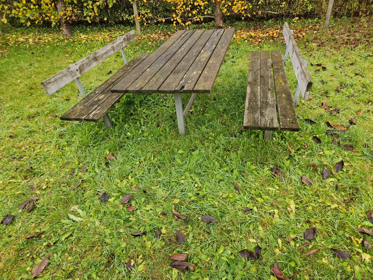 Billede 2 - Fast bord og bænke!