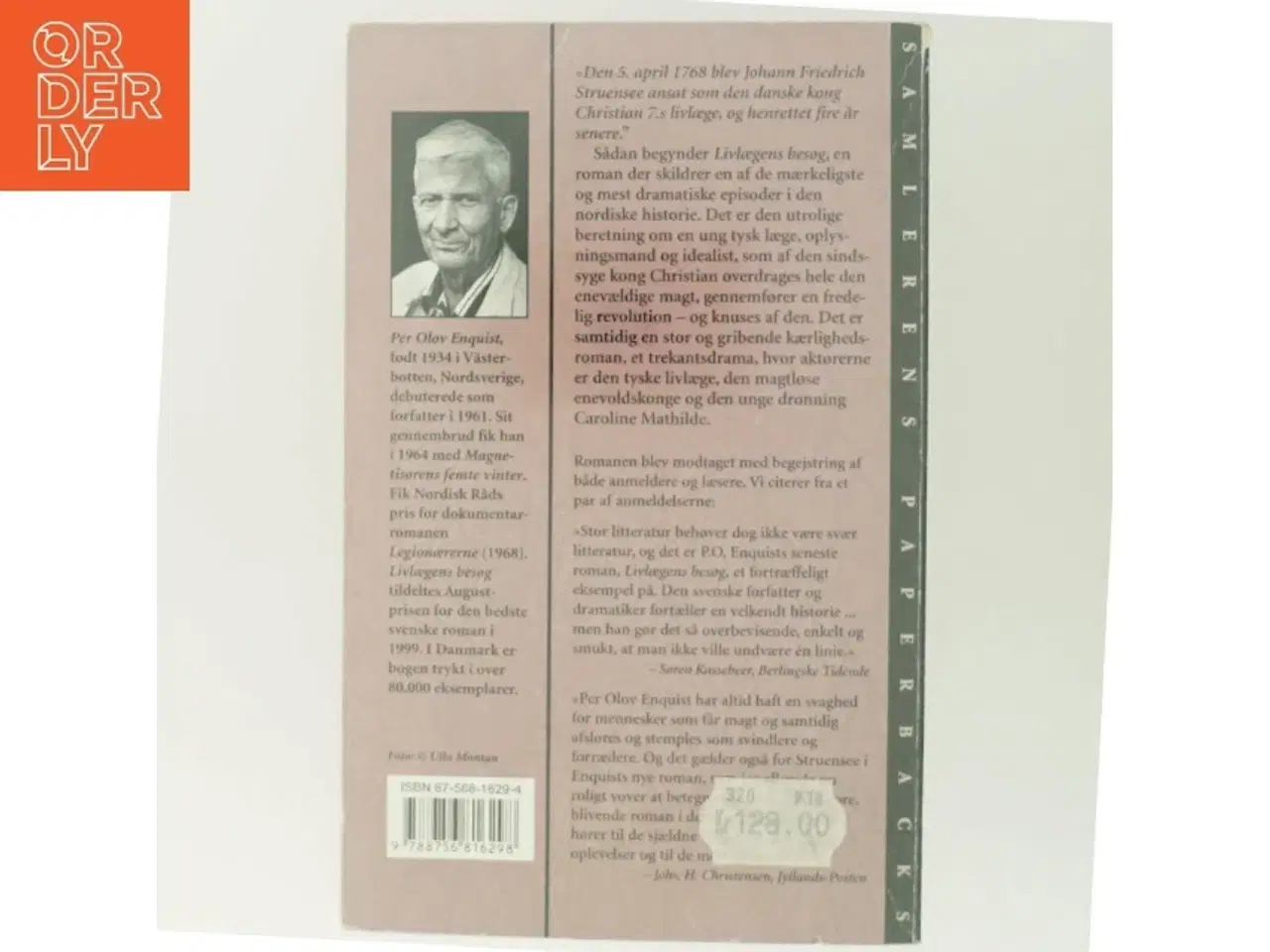 Billede 3 - Livlægens besøg af Per Olov Enquist (Bog)