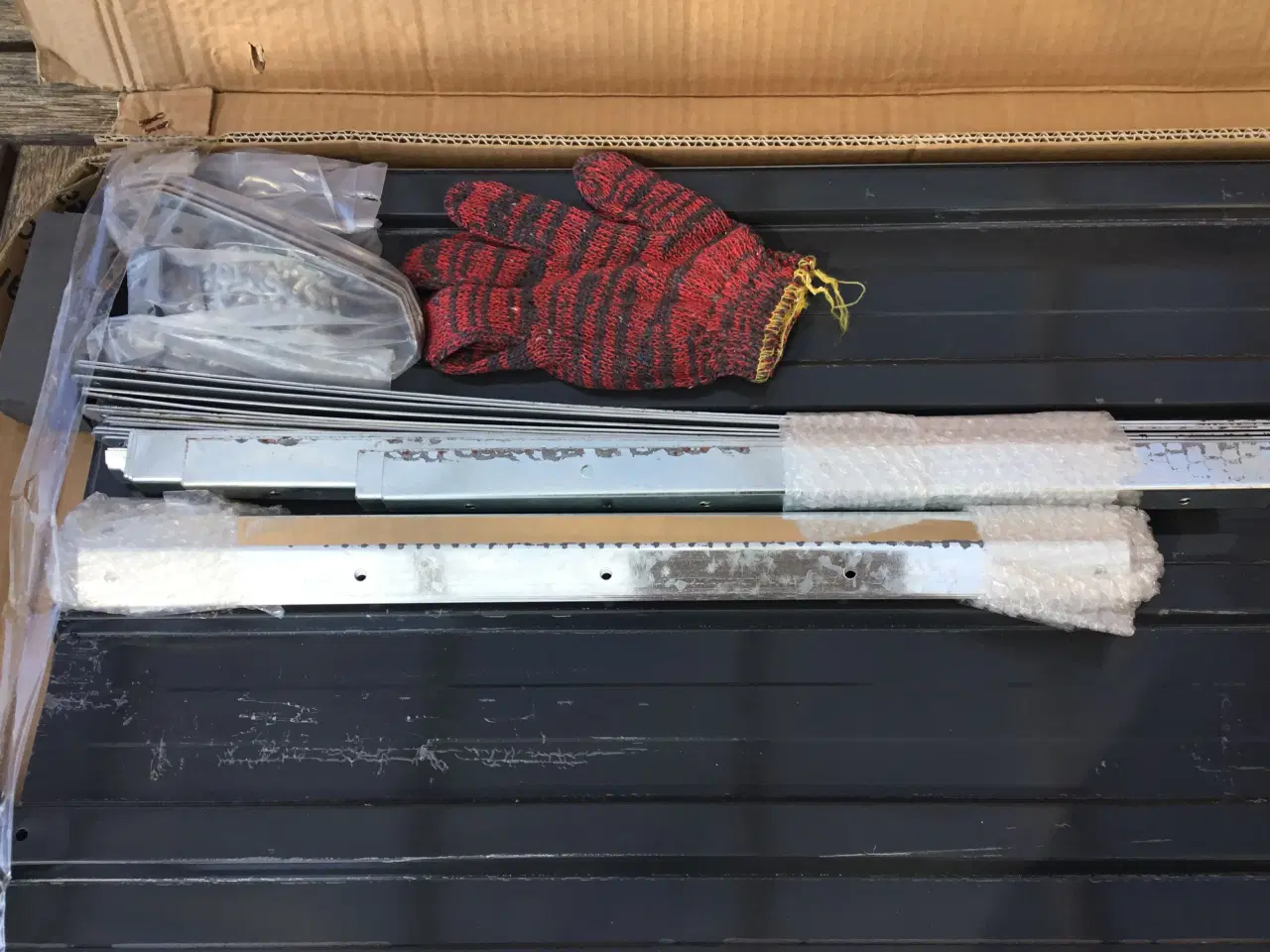 Billede 3 - Højbed/plantekasse stål antracit ( mørkgrå)