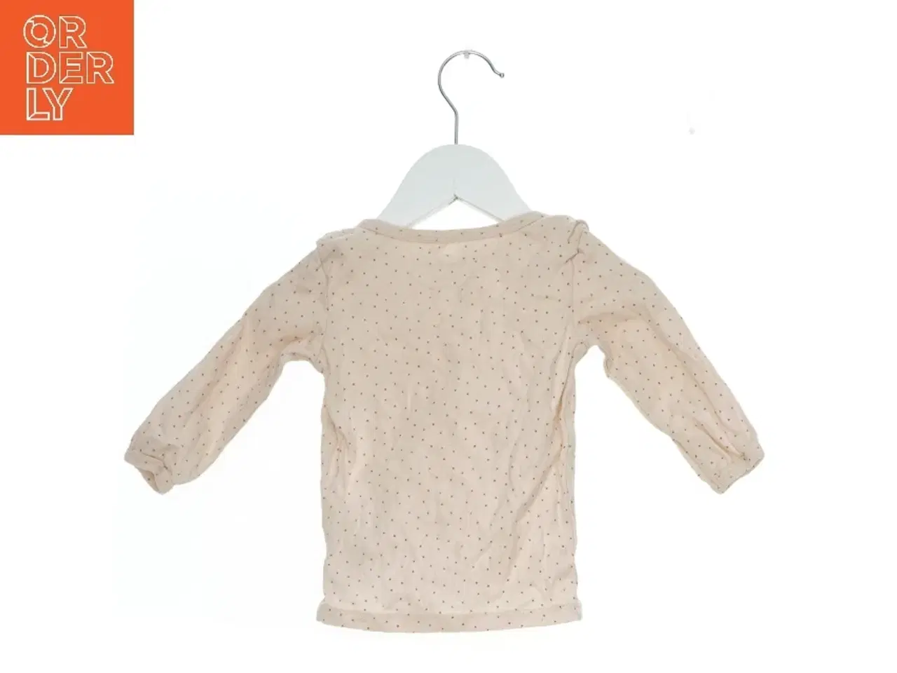 Billede 2 - Langærmet børnebluse med prikker fra Poppy Rose (str. 80)