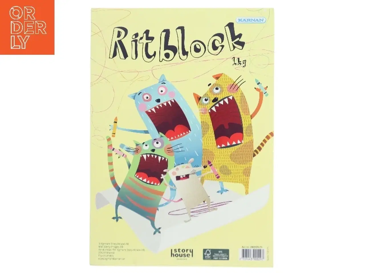 Billede 1 - Ritblock papirblok