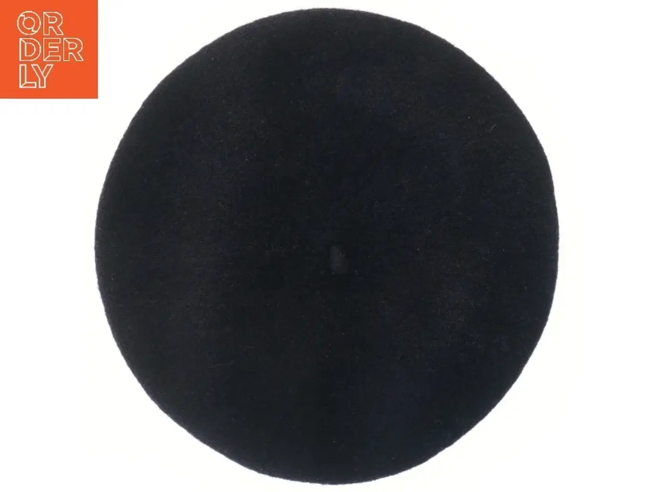 Billede 1 - Sort beret fra Seeberger (str. Ø 27 cm)