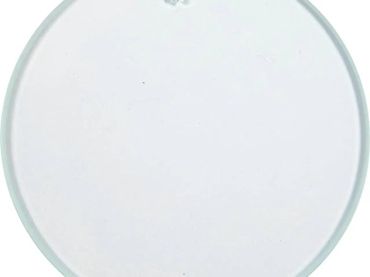 Billede 1 - Glasplade, rund, diam. 7 cm, tykkelse 3 mm, 10 stk./ 1 pk.