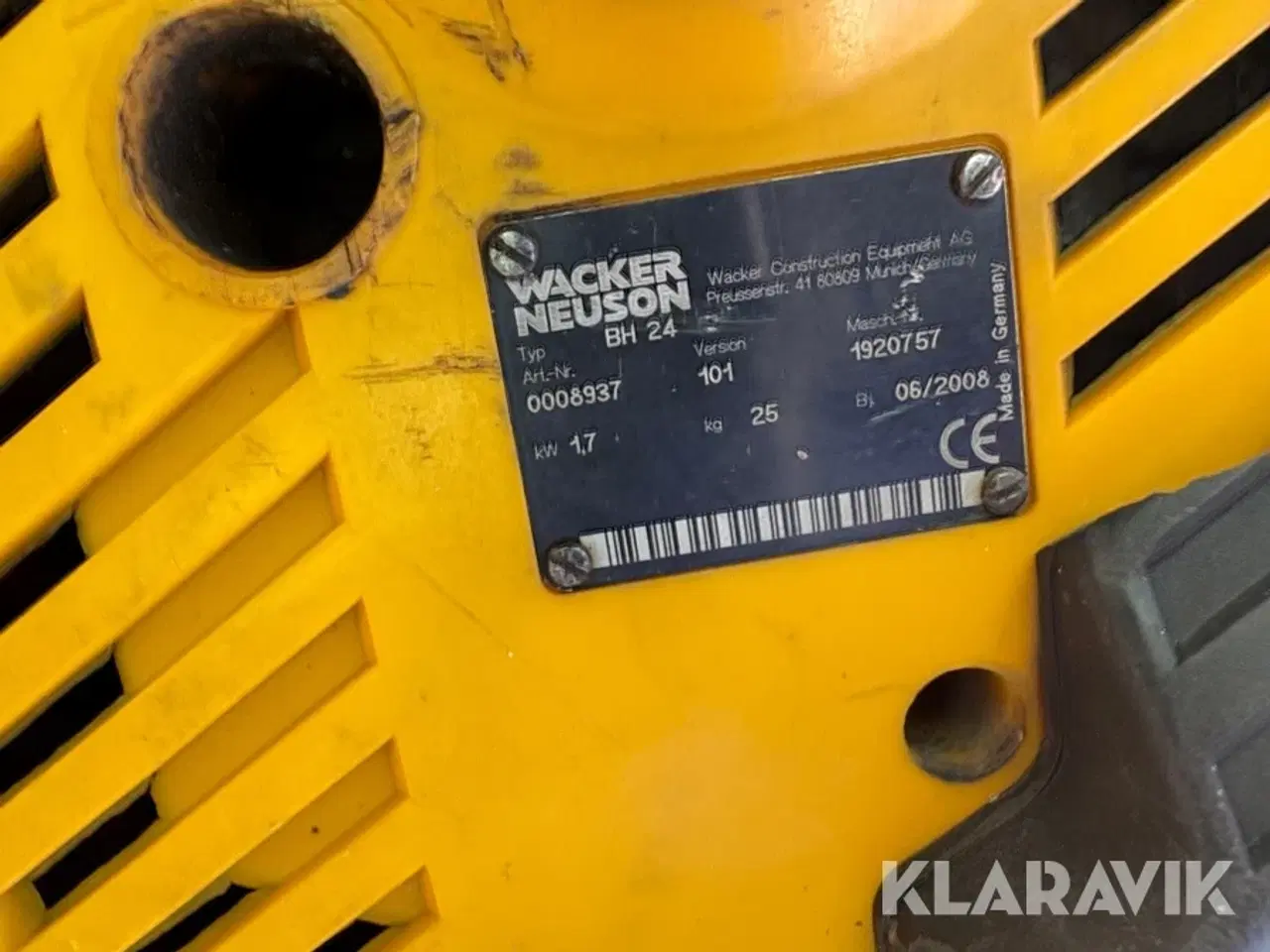 Billede 8 - Benzinhammer Walker Neuson BH24