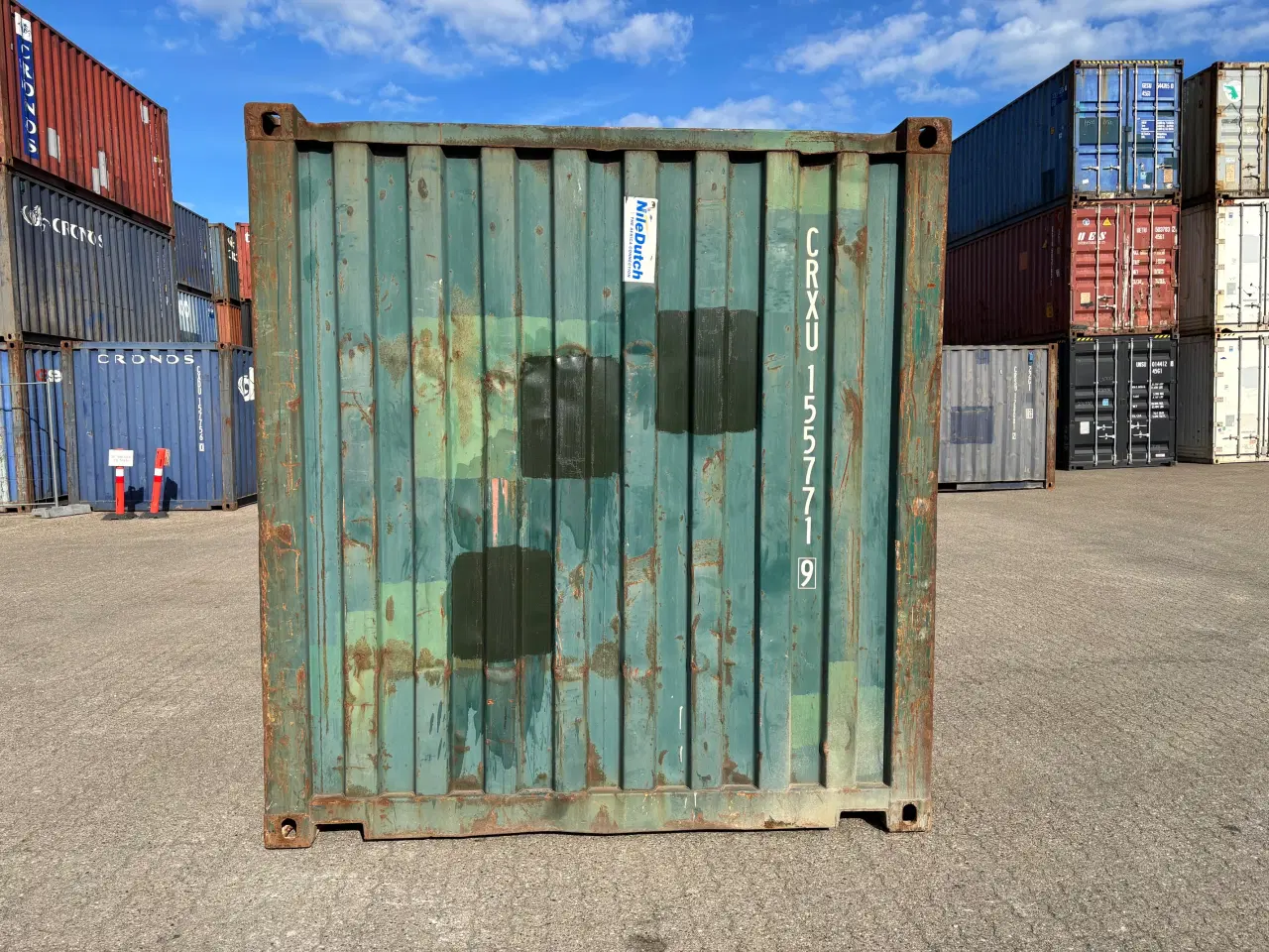 Billede 4 - 20 fods Container- ID: CRXU 155771-9