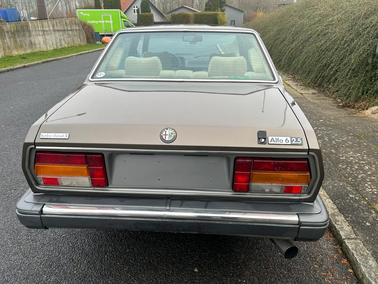 Billede 18 - Alfa Romeo 6, 2,5 5-cyl diesel 1984 