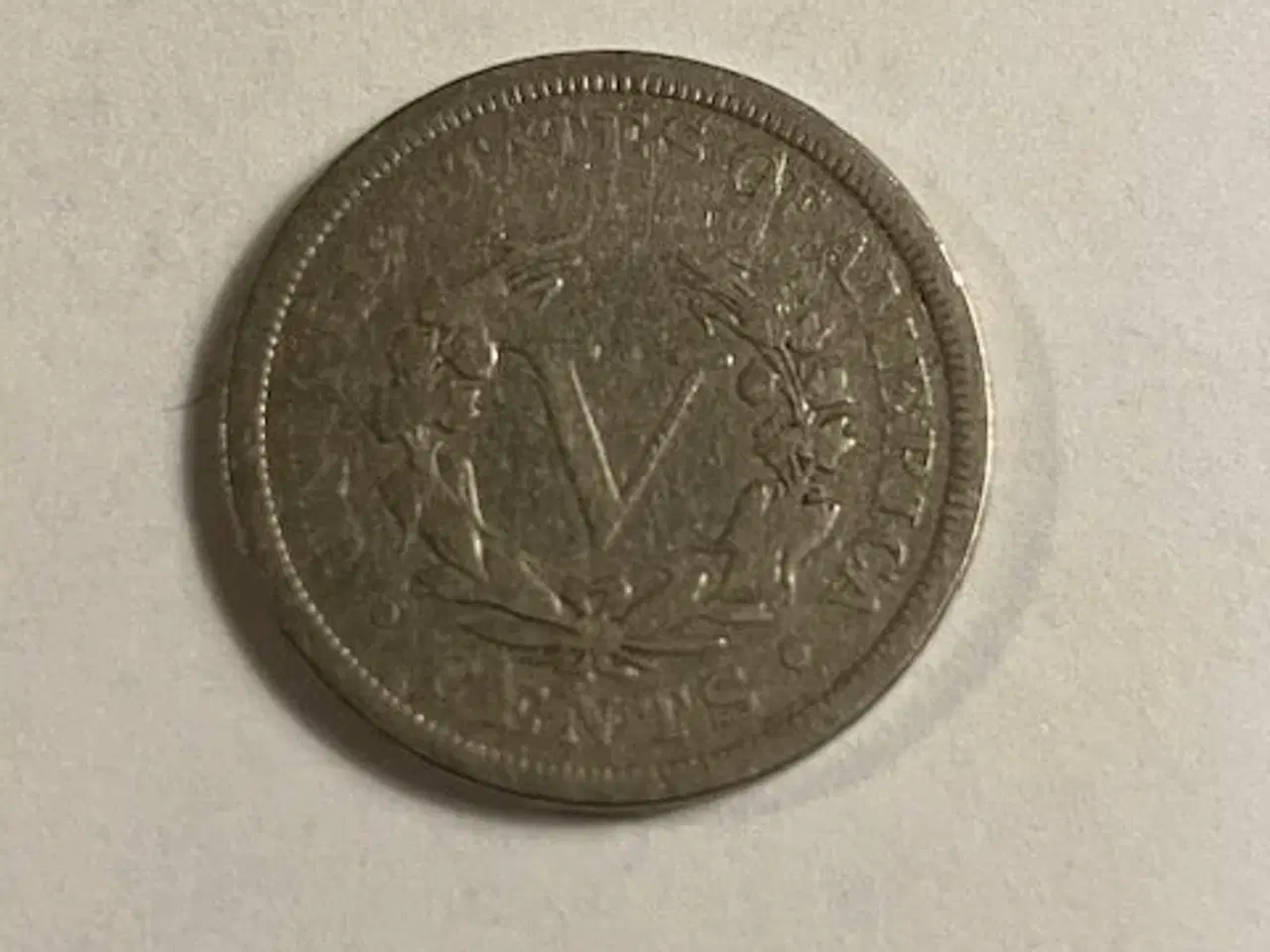 Billede 2 - Five Cents 1900 USA