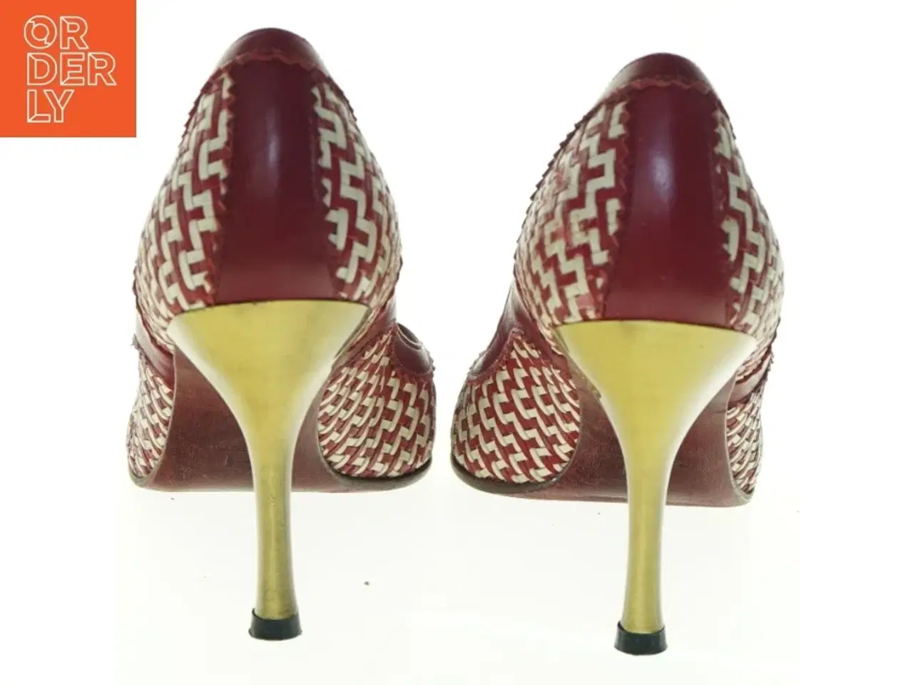 Billede 3 - Mønstrede stiletter fra Hayani (str. 40)