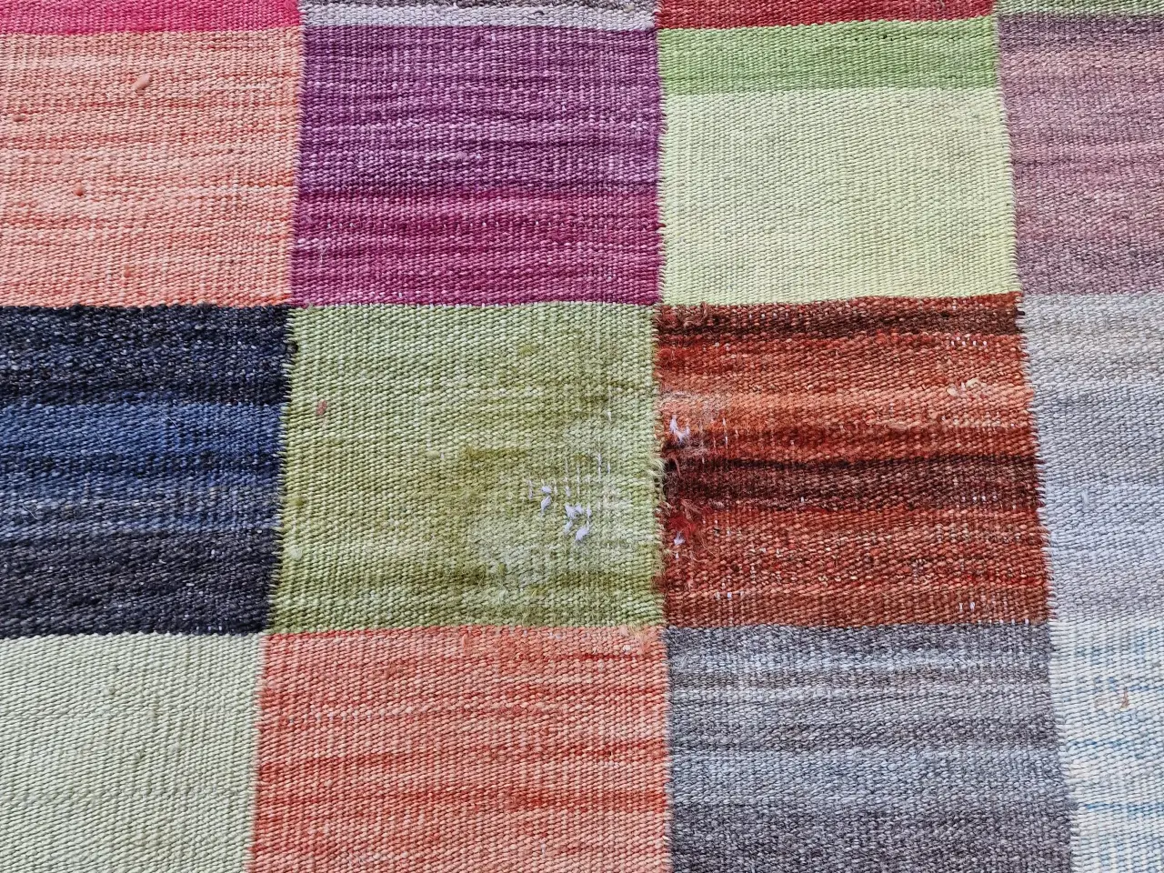 Billede 7 - Flot stort kelim tæppe.