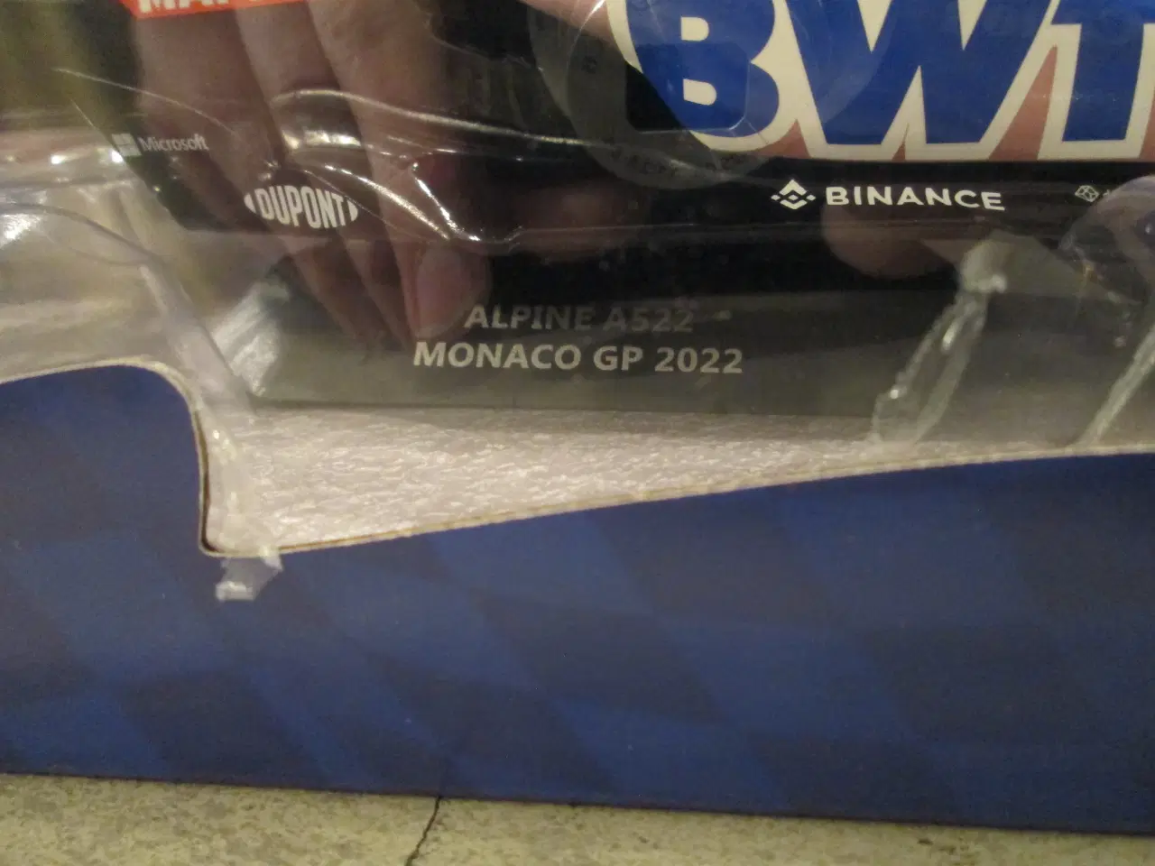 Billede 2 - Modelbil 1:18 Alpine A522  Alonso 