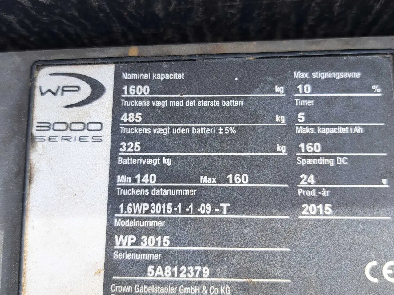 Billede 4 - Crown EL palleløfter