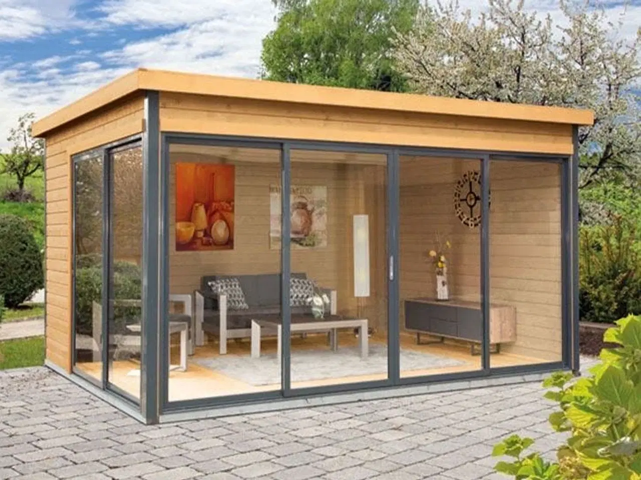 Billede 5 - Isoleret glas anneks, hobbyrum, tinyhouse,skur