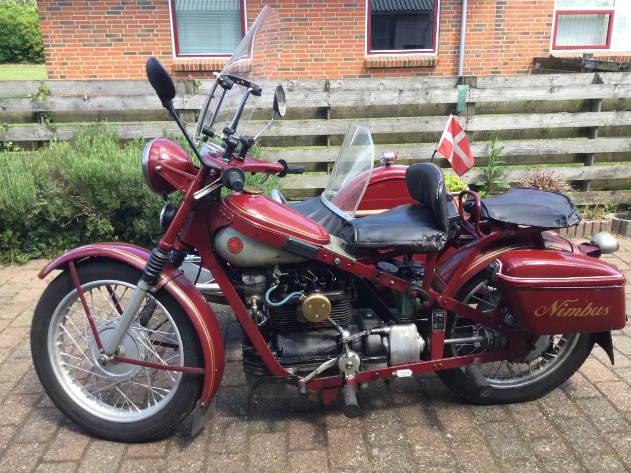 Billede 4 - Nimbus med sidevogn årg. 1953