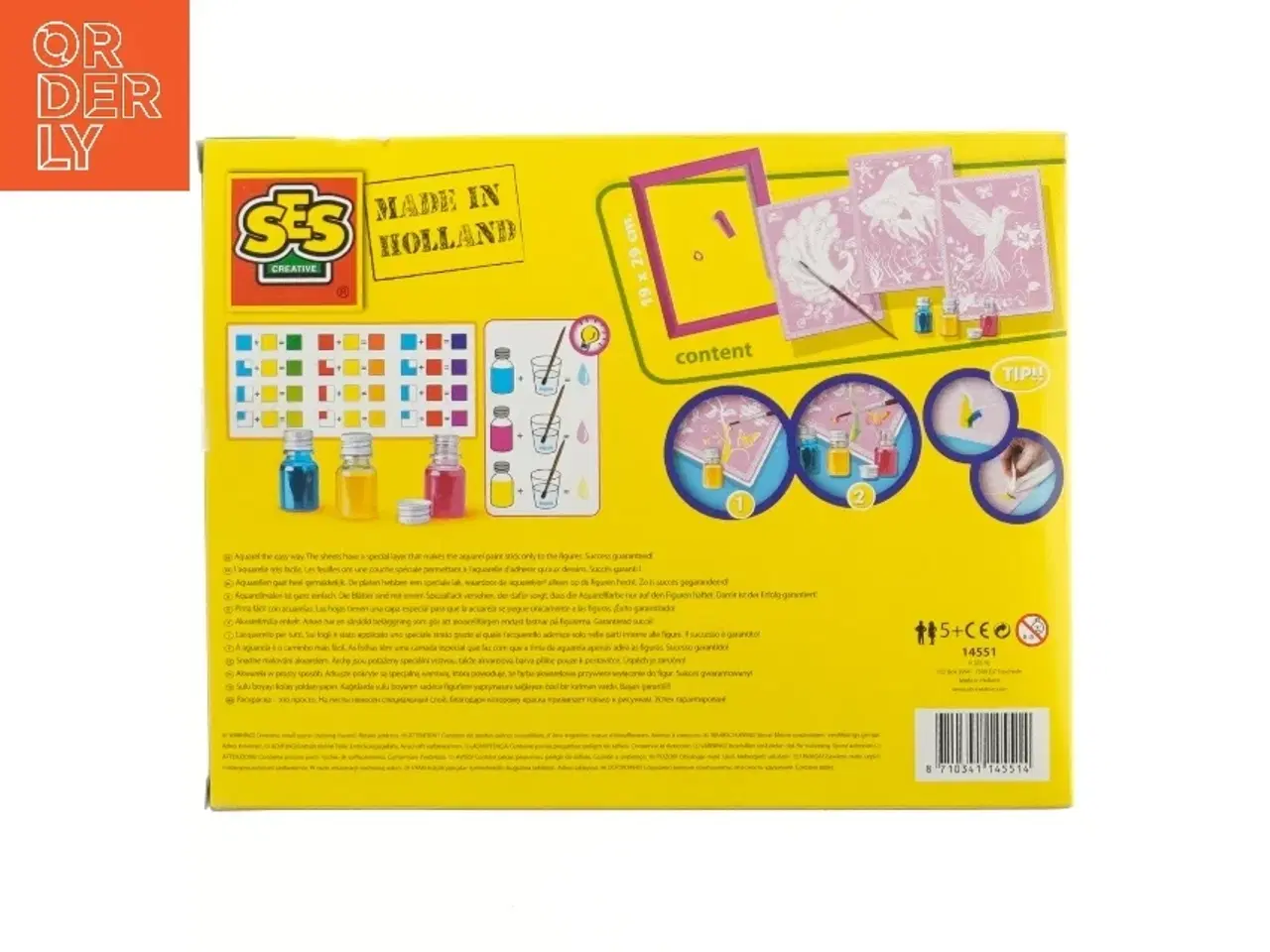 Billede 2 - SES Creative akvarelsæt