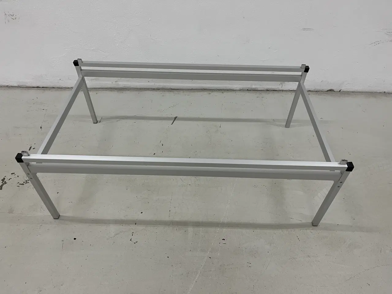 Billede 7 - Sofabord fra 70’erne med sort granit stel aluminiu