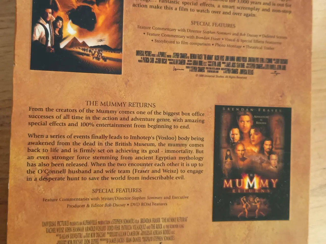 Billede 2 - The Mummy Collection. The Mummy og T. M. Returns