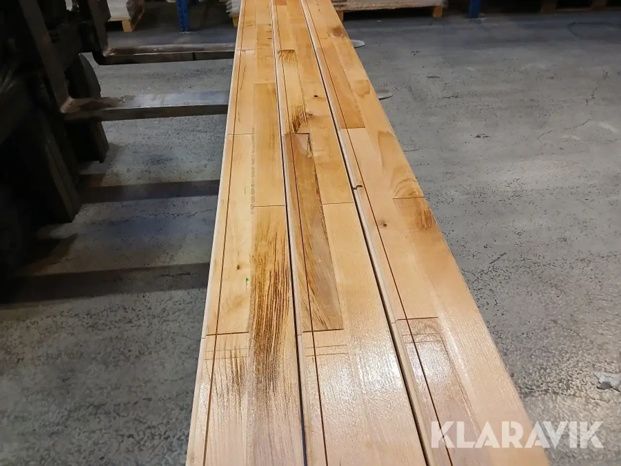 Billede 5 - Junckers gulv 22mm massiv bøg Junckers Sport lakeret 2stav