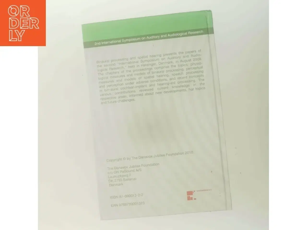 Billede 3 - Binaural Processing and Spatial Hearing af Jrg M. Buchholz (Bog)