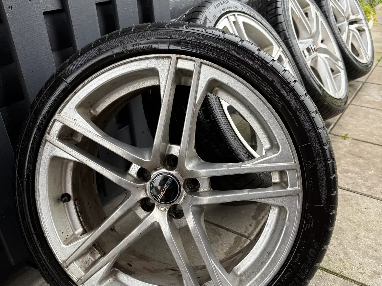 Billede 5 - 18" 5x100 GMP alufælge med vinterdæk