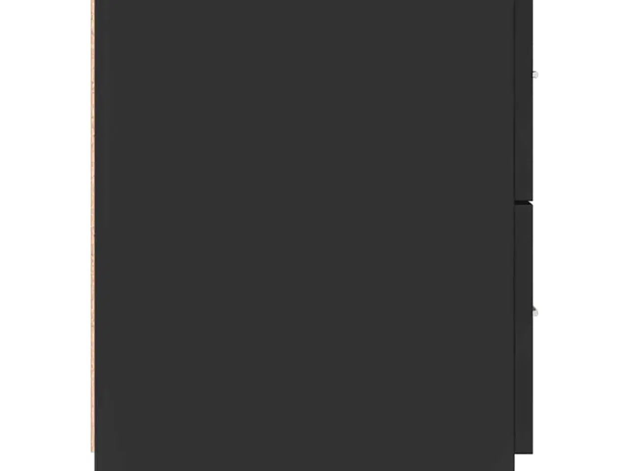 Billede 7 - Sengeborde 2 stk. med 2 skuffer 40x36x50 cm sort
