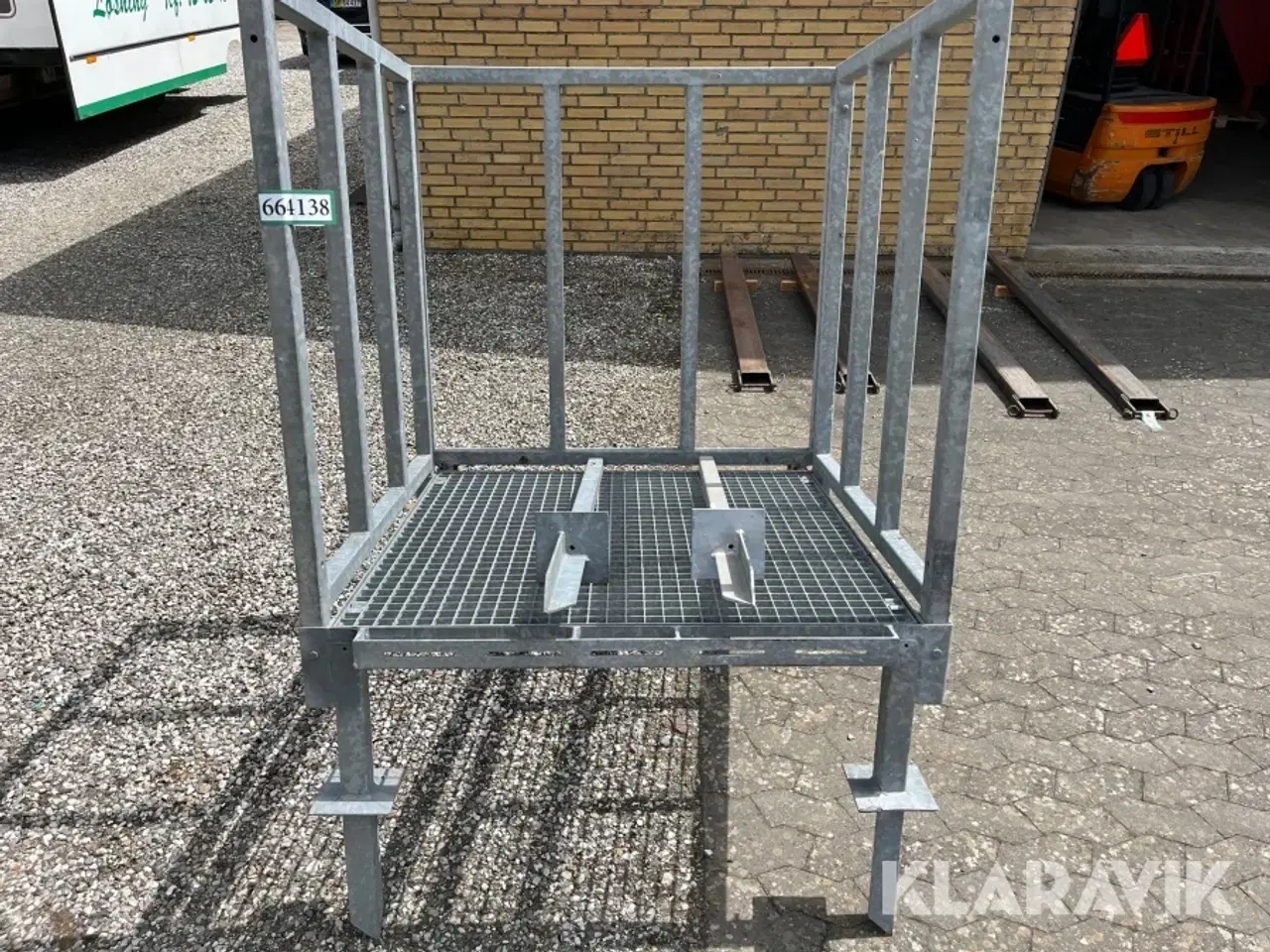 Billede 2 - Rapo cylinderstativ  galvaniseret