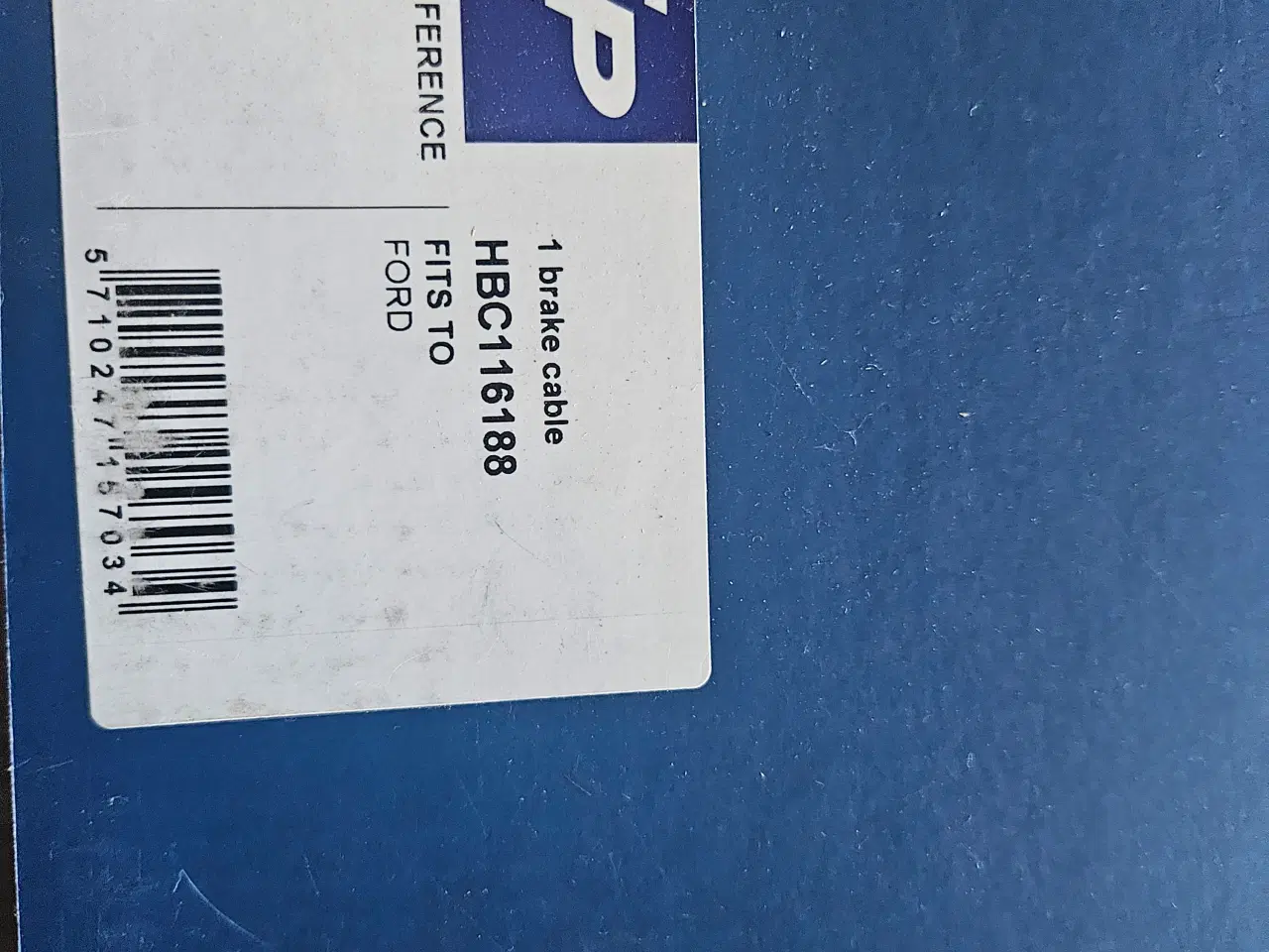 Billede 2 - Håndbremsekable ford mondeo mk3 2002 2 stk.