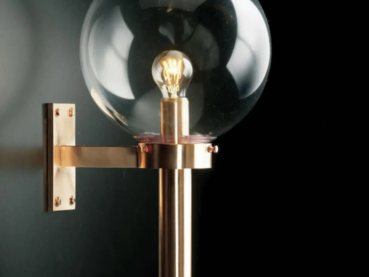 Billede 1 - OKHOLM FAKKLEN Udendørsbelysning væglamper