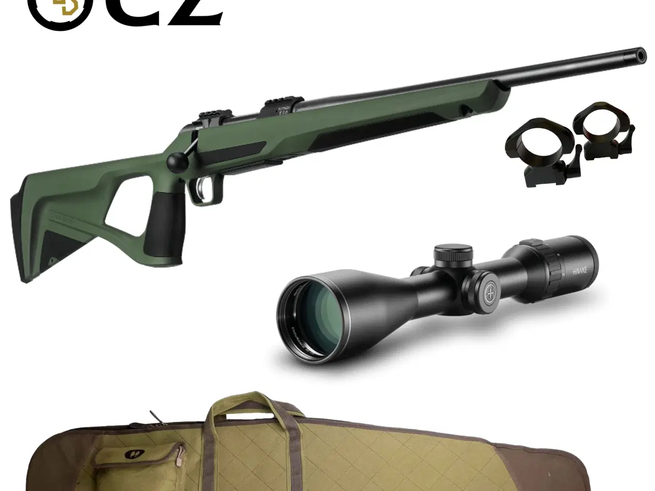 Billede 1 - CZ 600 Ergo komplet riffelsæt med Hawke Endurance 30 WA IR-308 Win